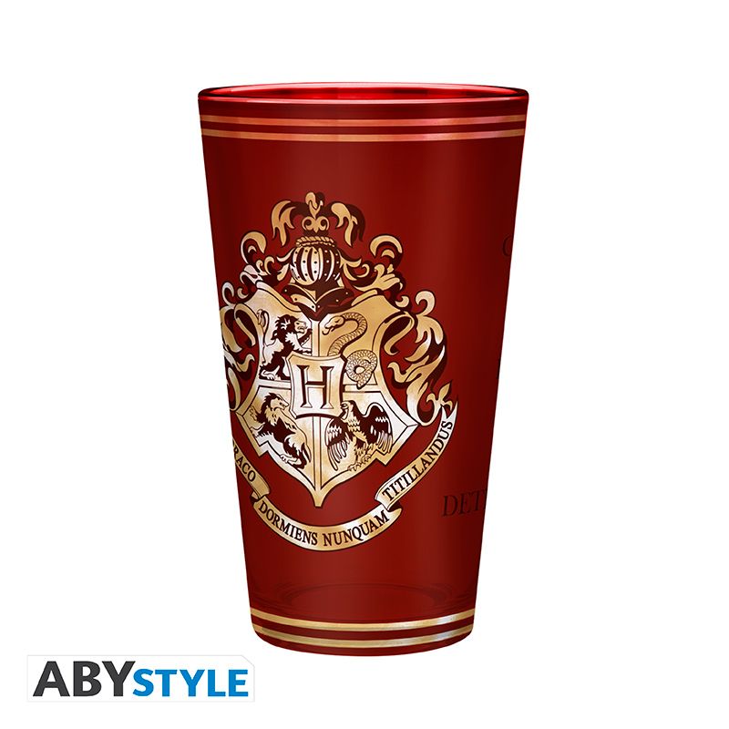 HARRY POTTER GLASS LARGE GRYFFINDOR 400ML