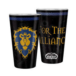 WORLD OF WARCRAFT LARGE GLASS ALLIANCE 400ML