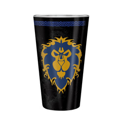 WORLD OF WARCRAFT LARGE GLASS ALLIANCE 400ML