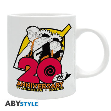 NARUTO SHIPPUDEN MUG 20TH ANNIVERSARY 320ML