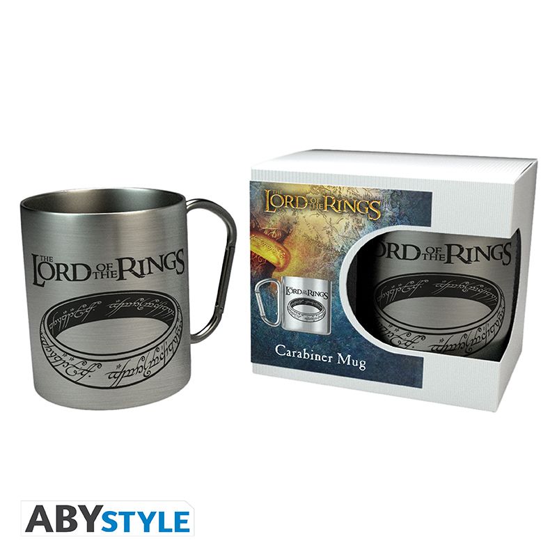 LORD OF THE RINGS MUG CARABINER RING BOX