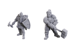 DND UNPAINTED MINIS LIMITED EDITION 50TH ANNIVERSARY DWARVES