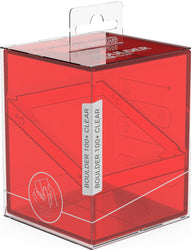 UG DECK CASE BOULDER 100+ CLEAR RUBY
