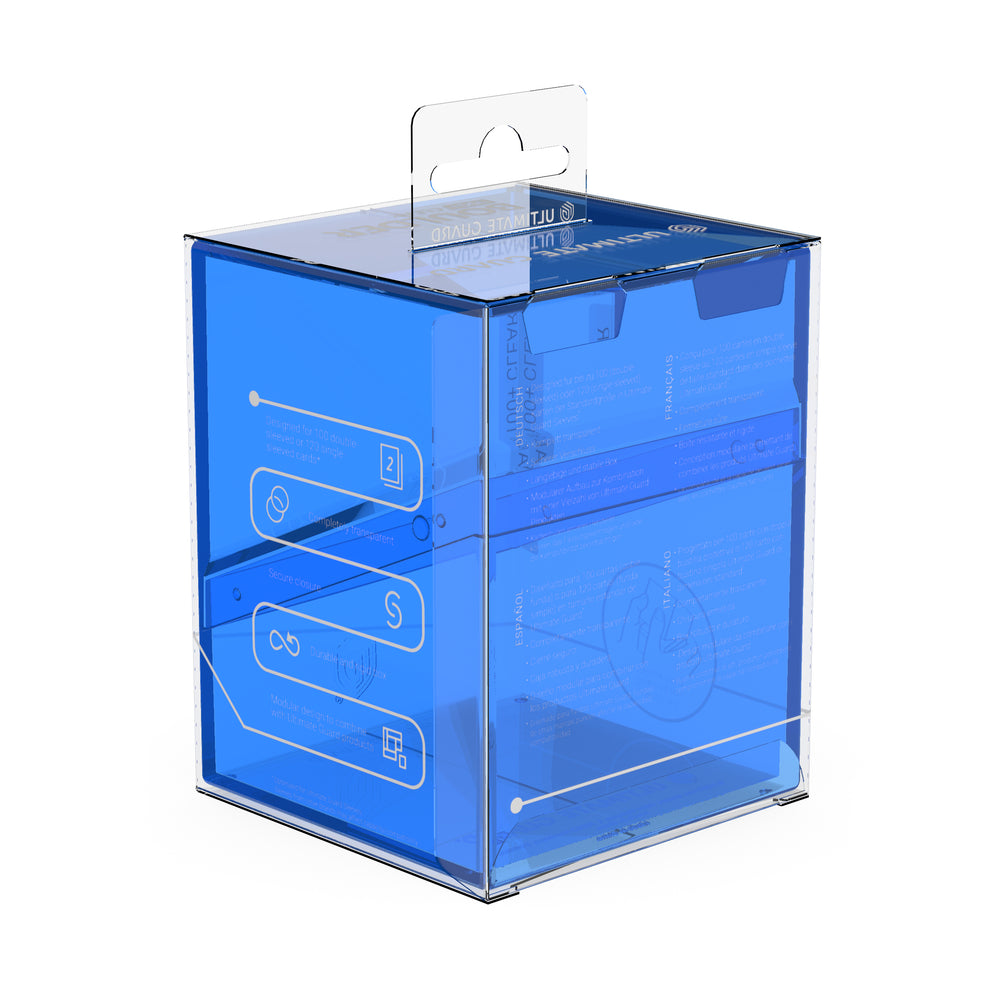 UG DECK CASE BOULDER 100+ CLEAR SAPPHIRE