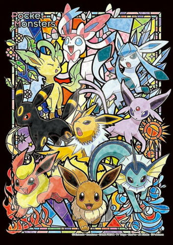 ENSKY PUZZLE POKEMON EEVEE EVOLUTION ART CRYSTAL 208PC PK208-AC01