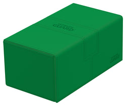 UG TWIN FLIP N TRAY DECK CASE MONOCOLOR GREEN 200+