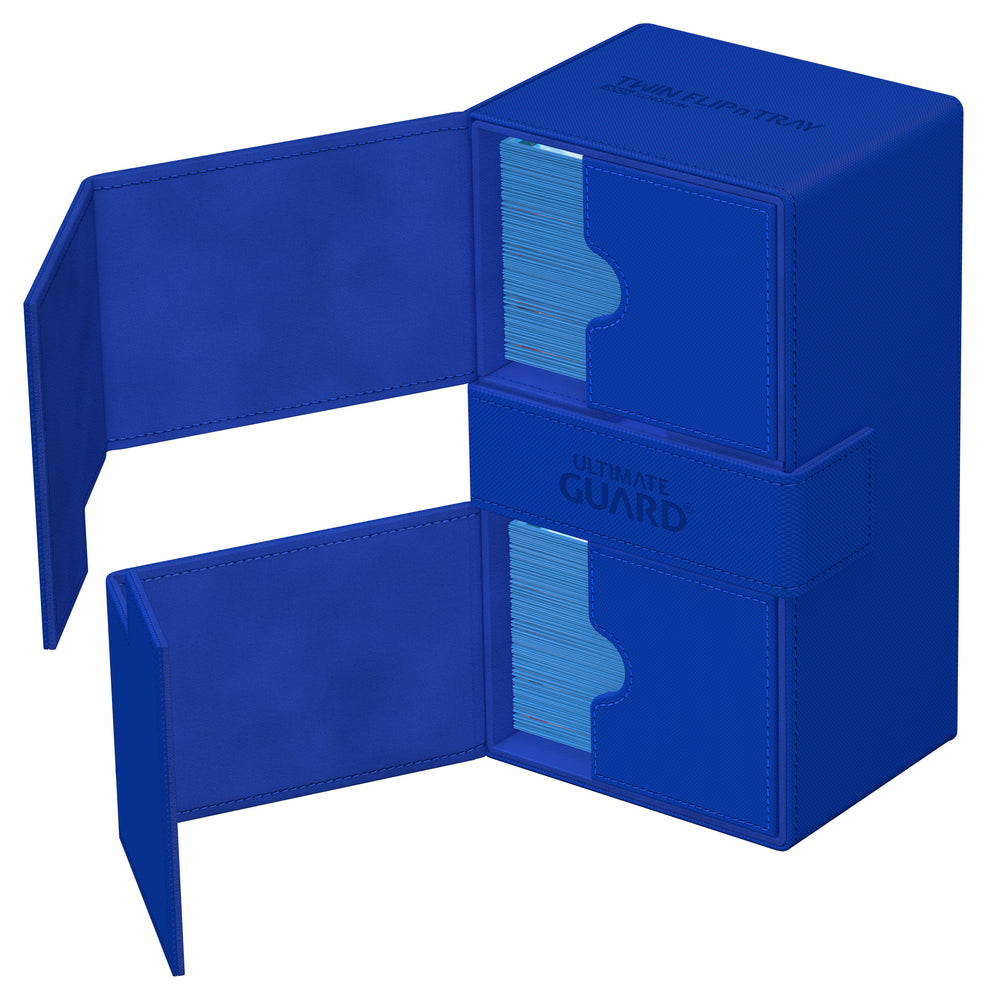 UG TWIN FLIP N TRAY DECK CASE MONOCOLOR BLUE 200+