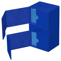UG TWIN FLIP N TRAY DECK CASE MONOCOLOR BLUE 200+
