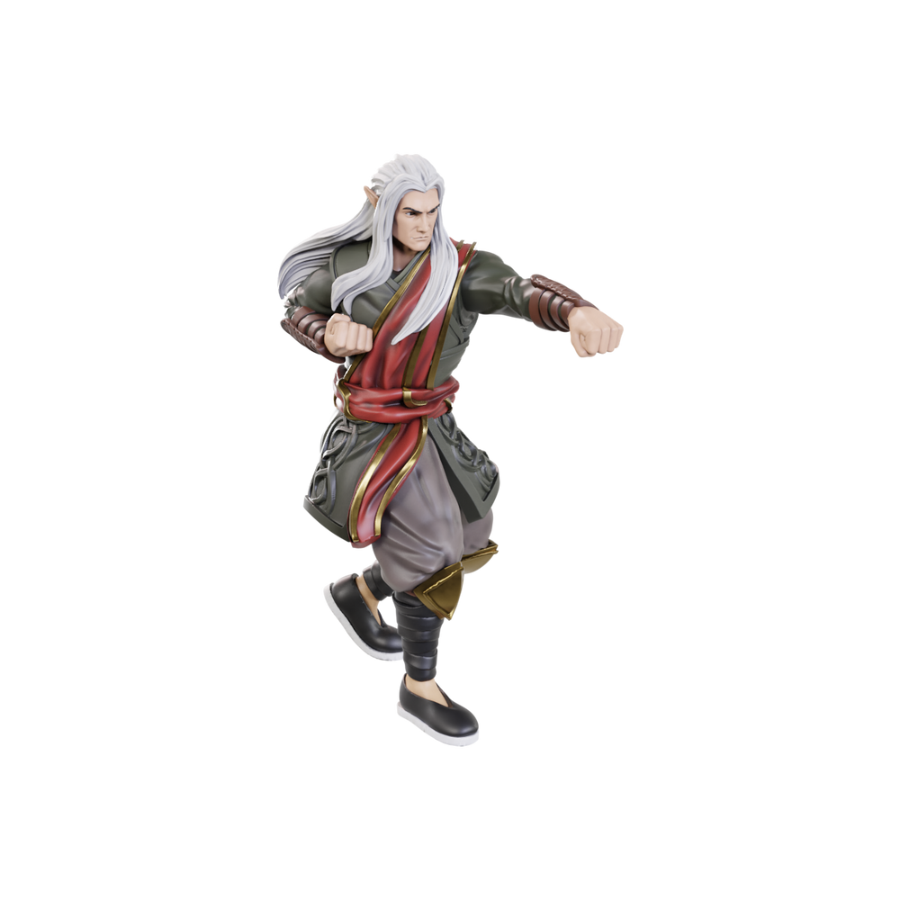 DND UNPAINTED MINIS WV24 ARCHDRUID & MARTIAL ARTS ADEPT