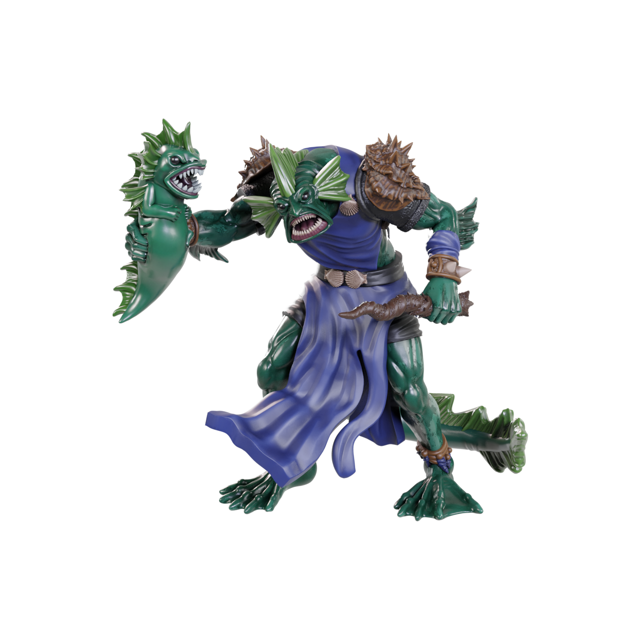 DND UNPAINTED MINIS WV24 SAHUAGIN PRIESTESS