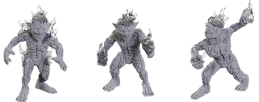 DND UNPAINTED MINIS WV24 MAGMINS