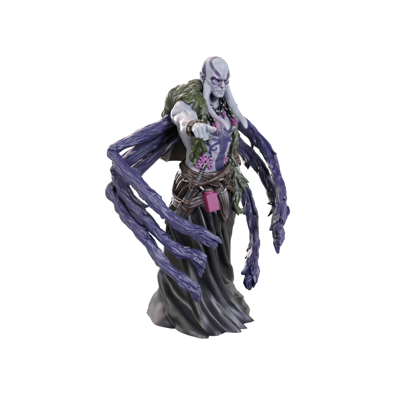 DND UNPAINTED MINIS WV24 KRAKEN PRIEST