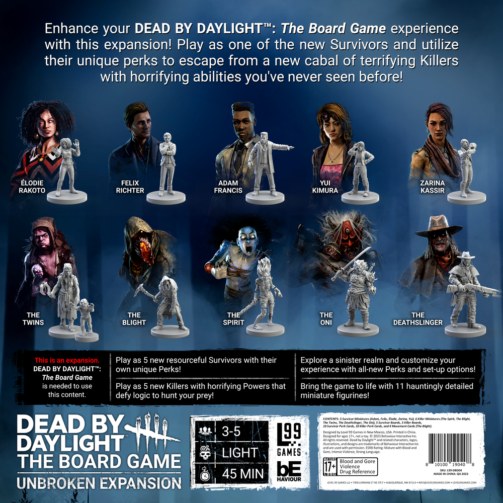 DEAD BY DAYLIGHT UNBROKEN EXPANSION