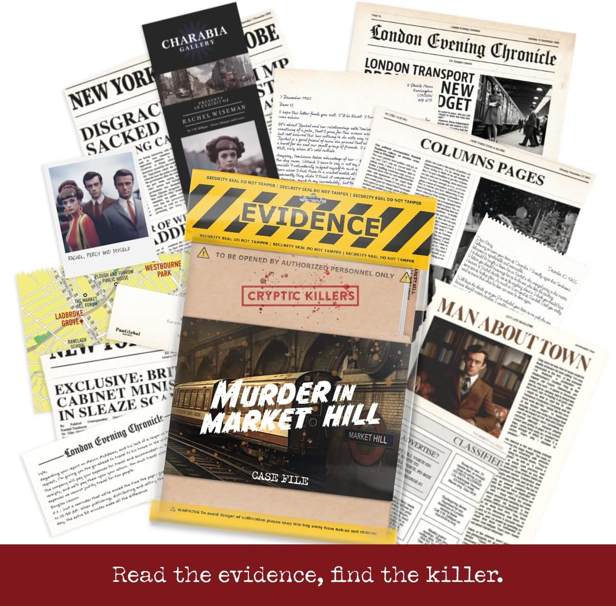 CRYPTIC KILLERS: MURDER IN MARKET HALL