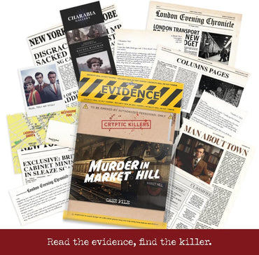 CRYPTIC KILLERS: MURDER IN MARKET HALL