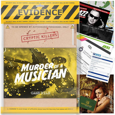 CRYPTIC KILLERS: MURDER OF A MUSICIAN