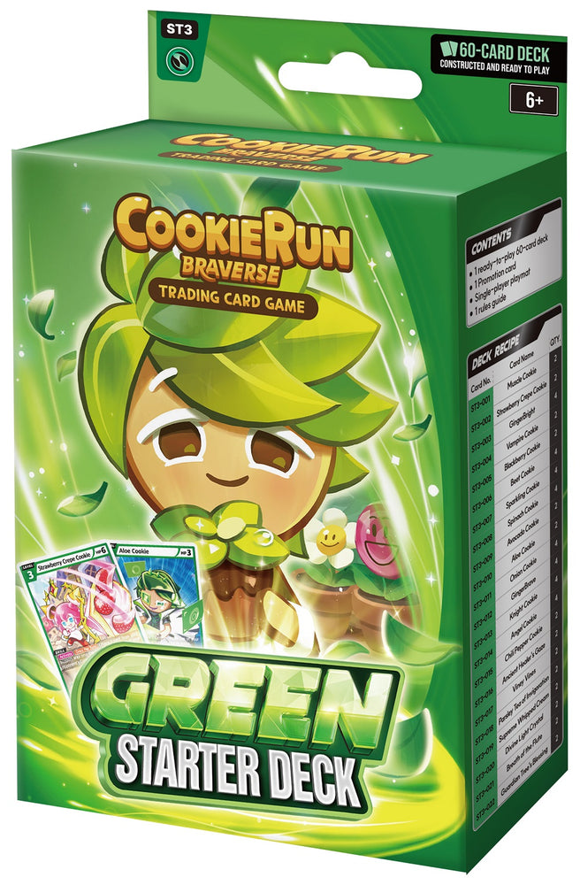 COOKIERUN TCG: BRAVE BEGINNING STARTER DECK GREEN
