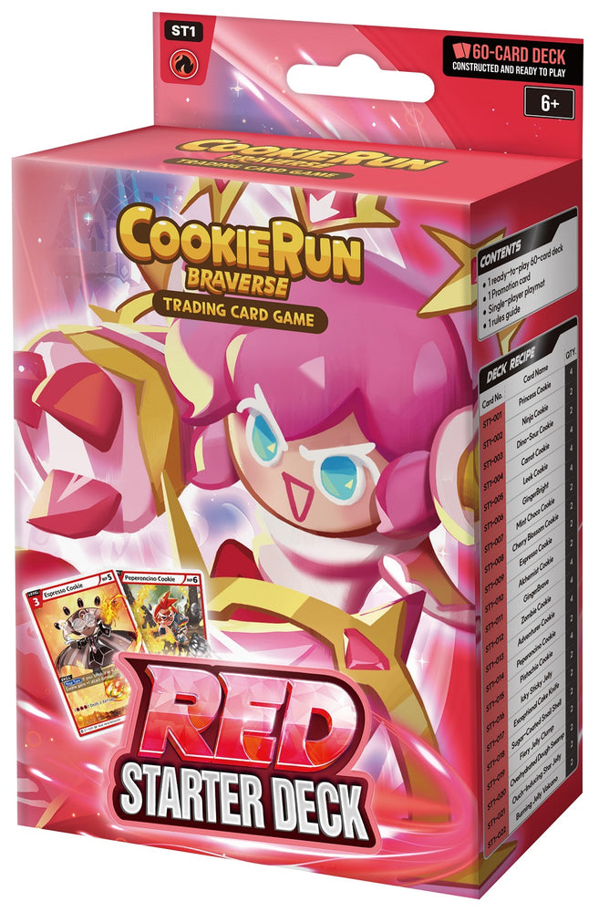COOKIERUN TCG: BRAVE BEGINNING STARTER DECK RED