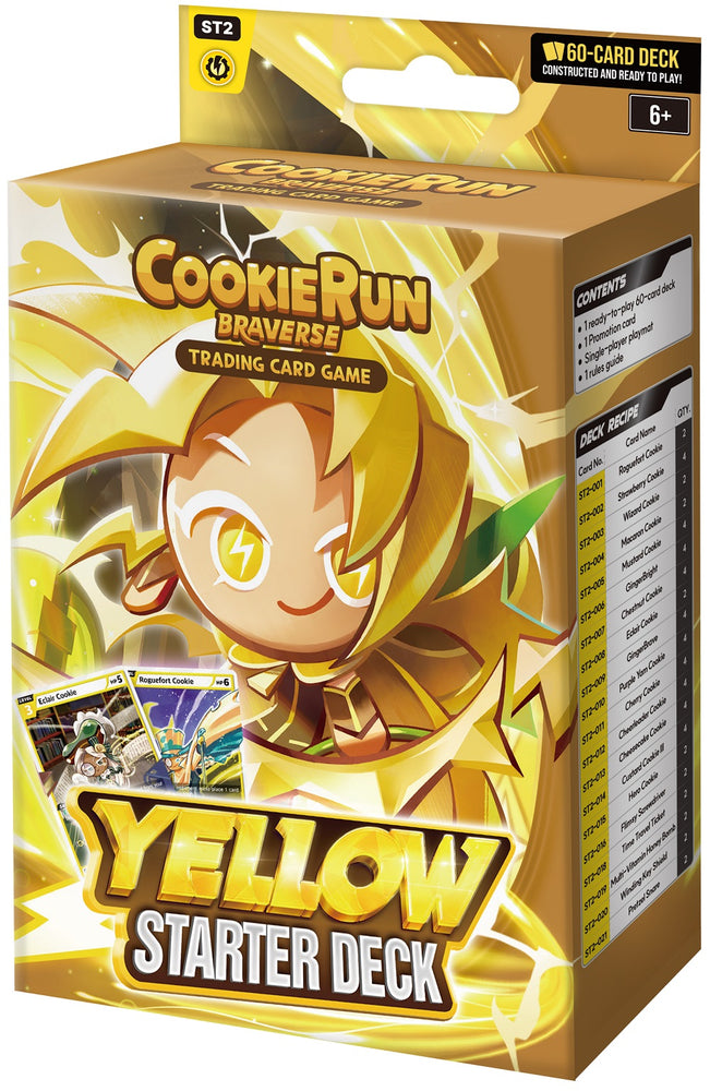 COOKIERUN TCG: BRAVE BEGINNING STARTER DECK YELLOW