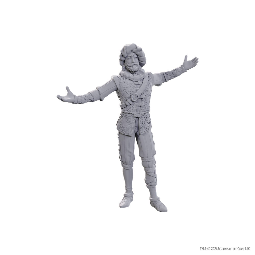 DND UNPAINTED MINIS SPECIAL EDITION BALDUR'S GATE 3 - VOLO & WITHERS