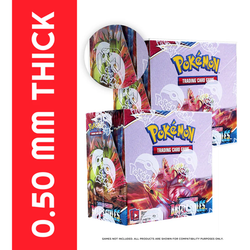 ER POKEMON BOOSTER LARGE BOX PET PROTECTOR SOFT CREASE 0.50MM 5PK