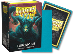 DRAGON SHIELD SLEEVES MATTE TURQUOISE 100CT