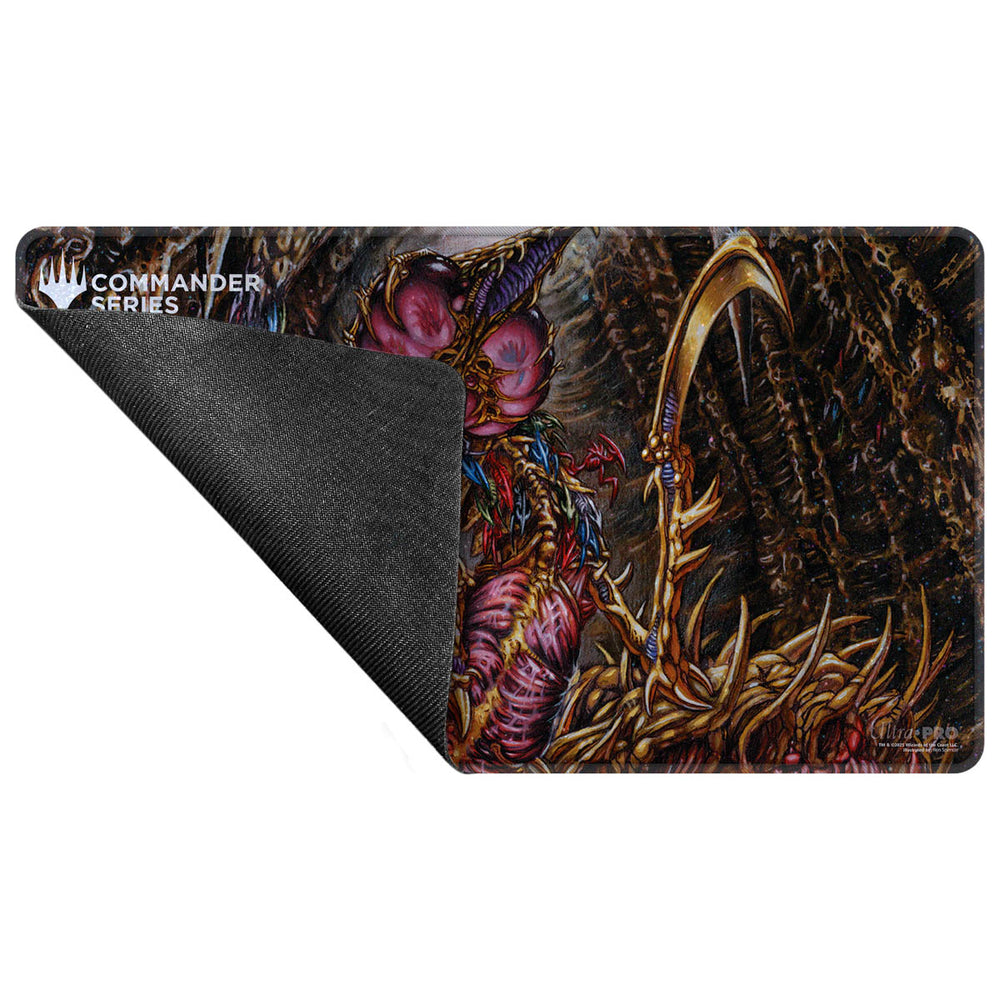 UP PLAYMAT MTG COMMANDER SERIES FAN VOTE 1 SLIVER QUEEN HOLOFOIL