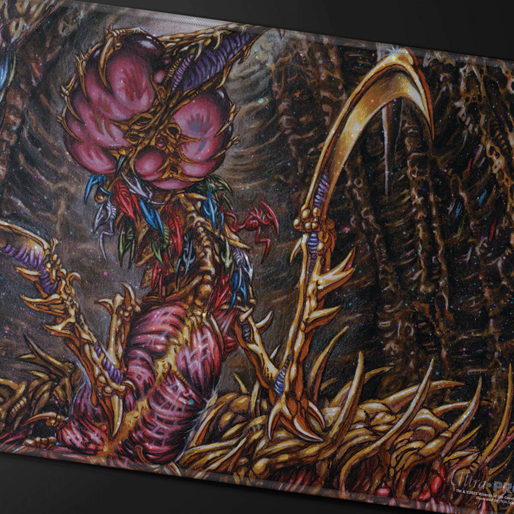 UP PLAYMAT MTG COMMANDER SERIES FAN VOTE 1 SLIVER QUEEN HOLOFOIL