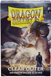 DRAGON SHIELD STANDARD SLEEVES OUTER MATTE CLEAR