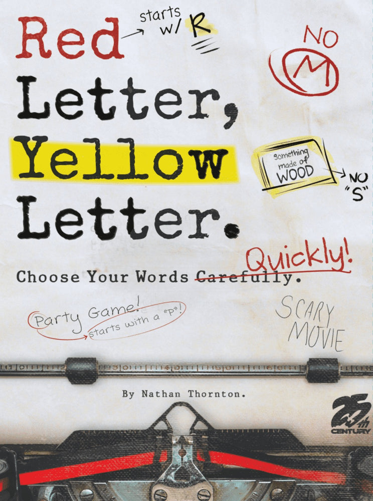 RED LETTER YELLOW LETTER