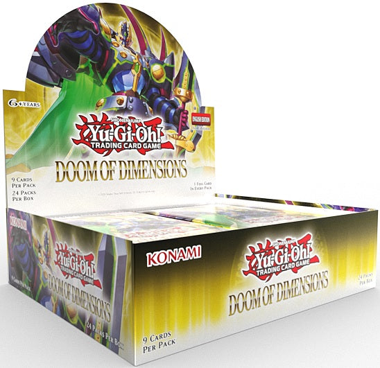 YGO DOOM OF DIMENSIONS BOOSTER