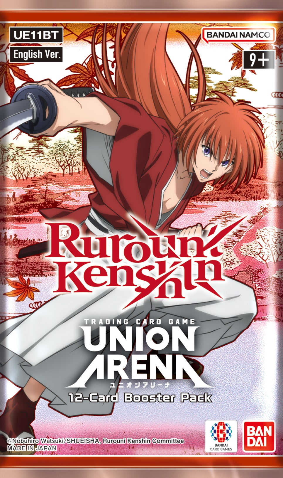 UNION ARENA RUROUNI KENSHIN BOOSTER PACK