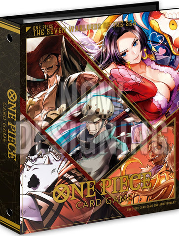 ONE PIECE CG 9PKT BINDER SET SEVEN WARLORDS OF THE SEA