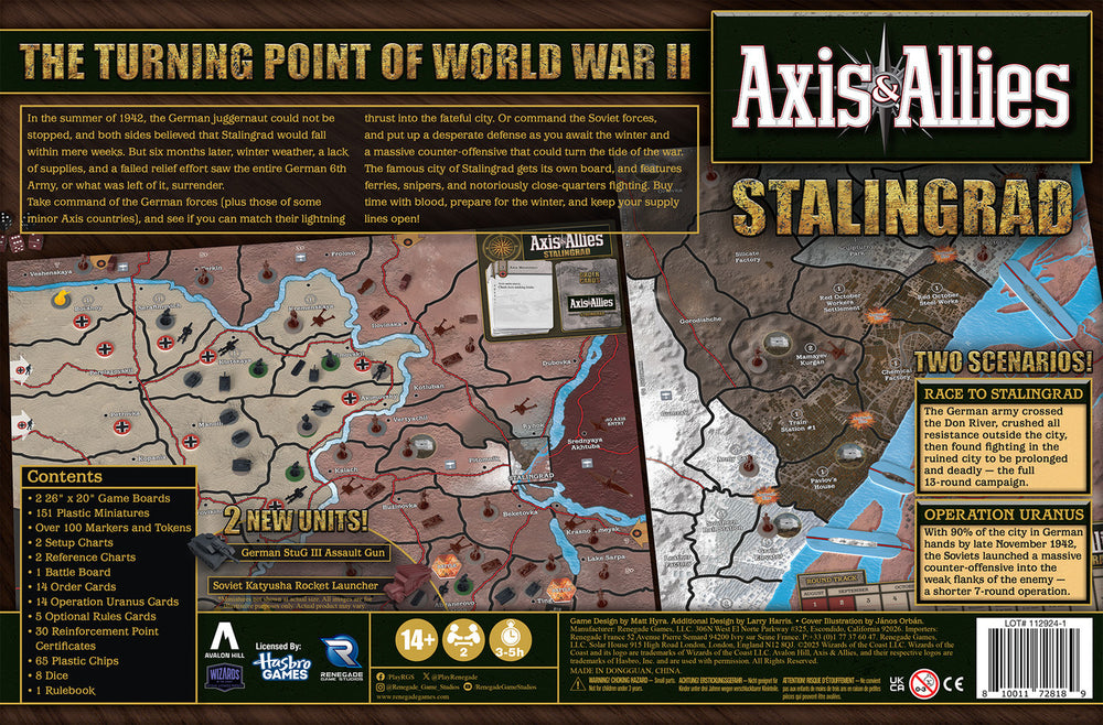 AXIS AND ALLIES STALINGRAD