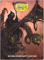 DRAGON SHIELD SLEEVES BRUSHED ART HALLOWEEN 2025 100CT
