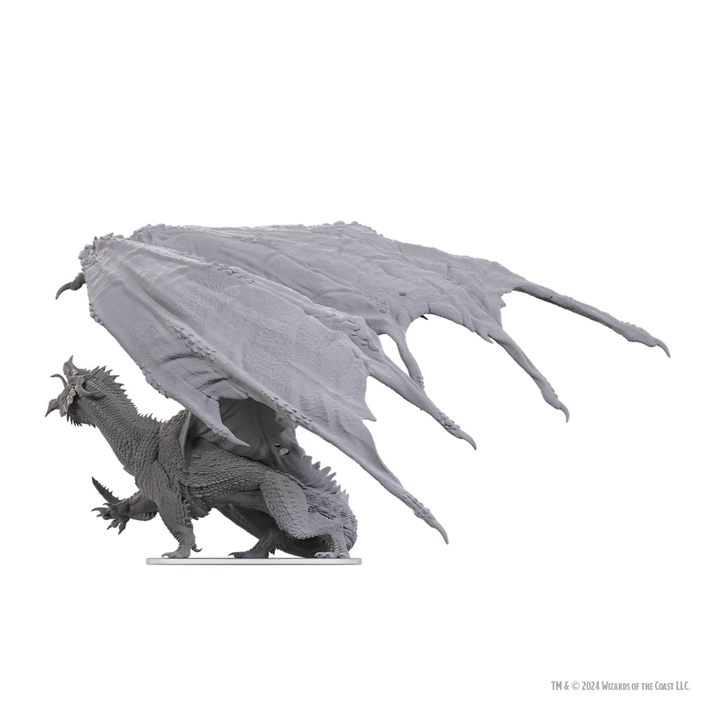 DND UNPAINTED MINIS ADULT RED DRAGON TYRANT