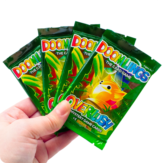 DOOMLINGS OVERLUSH MYSTERY 4-PACK BOX