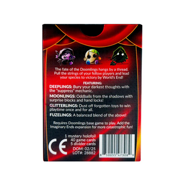 DOOMLINGS SHADOW PUPPETS BOLSTER