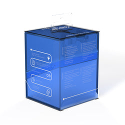 UG DECK CASE BOULDER 100+ MTG MANA EDITION ISLAND