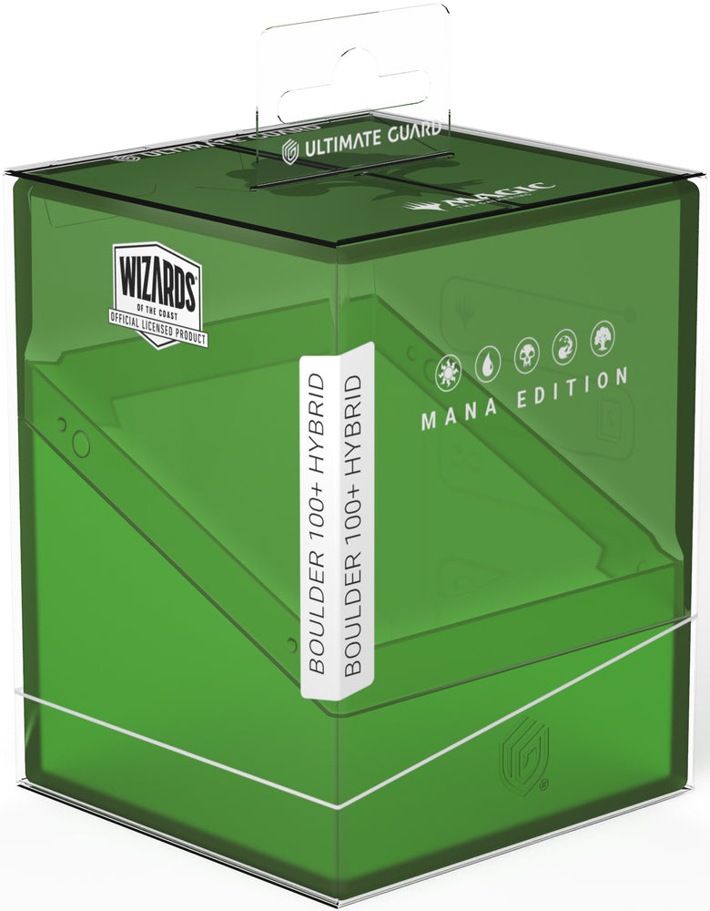 UG DECK CASE BOULDER 100+ MTG MANA EDITION FOREST