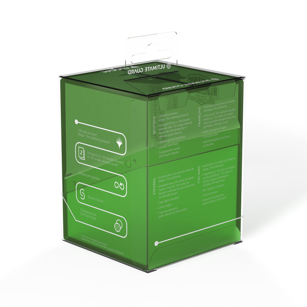 UG DECK CASE BOULDER 100+ MTG MANA EDITION FOREST