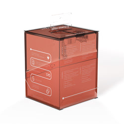 UG DECK CASE BOULDER 100+ MTG MANA EDITION MOUNTAIN