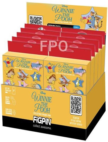 FIGPIN WINNIE THE POOH MYSTERY MINIS 10CT PDQ