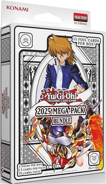 YGO MEGA-PACK BUNDLE 2025 TUCK BOX DISPLAY