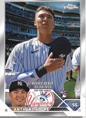 TOPPS CHROME UPDATE BASEBALL 2023