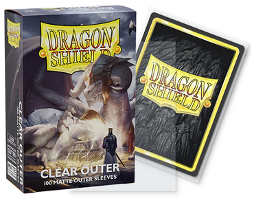 DRAGON SHIELD STANDARD SLEEVES OUTER MATTE CLEAR
