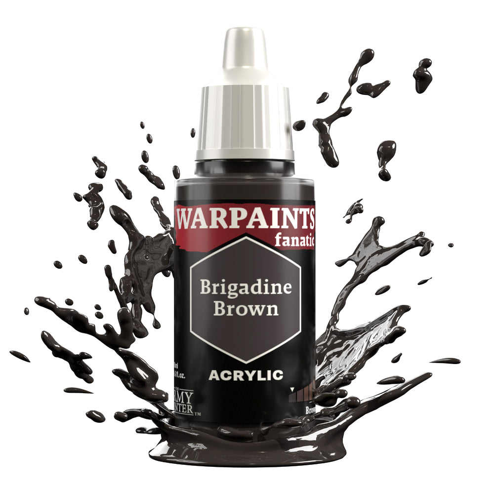 WARPAINTS: FANATIC ACRYLIC BRIGANDINE BROWN