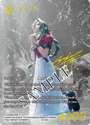 FINAL FANTASY TCG SET 25 TEARS OF THE PLANET PRE-RELEASE