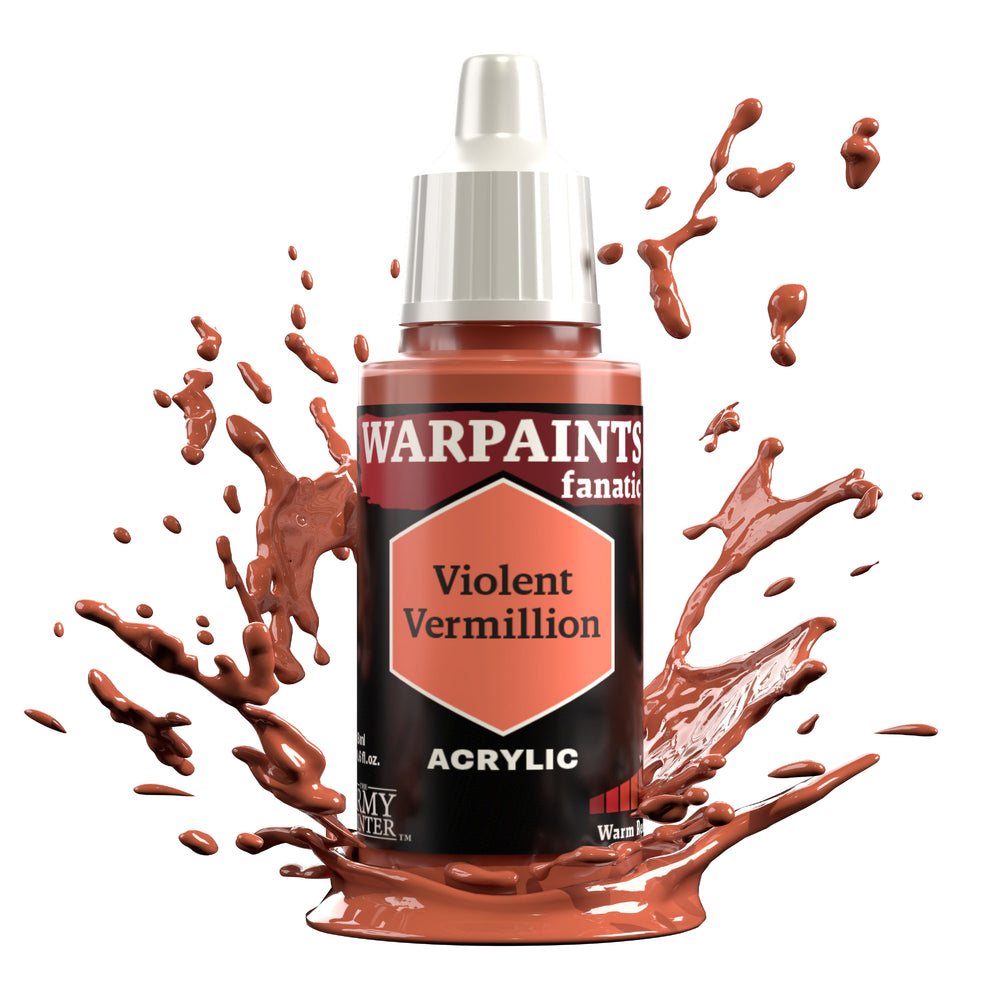 WARPAINTS: FANATIC ACRYLIC VIOLENT VERMILION