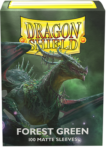 Sleeves: Dragon Shield Matte Forest Green (100)